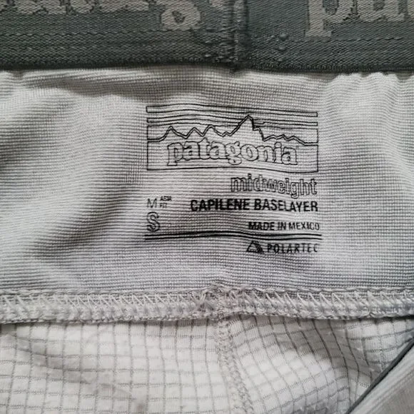 Patagonia Capilene Baselayer Legging Midweight Size Small - Picture 3 of 5